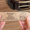 Cadeau Ceinture En Cuir Gravée Personnalisée Pour Couple – Rien Sans Toi