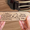 Cadeau Ceinture En Cuir Gravée Personnalisée Pour Couple – À Tes Cotes Toujours