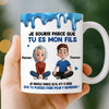 Cadeau Mug Personnalisable Effet 3D Imprimé – Pour Les Enfants – L’Amour Sans Date