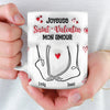 Cadeau Mug Personnalisable Effet 3D Imprimé – Pour Couple – L’amour Au Quotidien