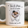 Cadeau Mug Personnalisable Avec Photo – Pour Couple – T’aimer Est Un Bonheur