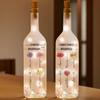 Lampe-Bouteille Personnalisée – Cadeau Fête Des Mères Pour Maman – Le Cœur D'une Mère Pardonne