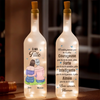 Lampe-Bouteille Personnalisée – Cadeau Fête Des Mères Pour Maman – Tu Es Forte Et Intelligente