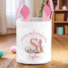 Panier Lapin Personnalisé – Cadeau De Pâques Pour Enfants – Petite Joie De Pâques