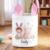 Panier Lapin Personnalisé – Cadeau De Pâques Pour Enfants – Petit Trésor De Pâques