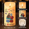 Bougie LED Personnalisée – Cadeau Pour Fille, Maman – Amour Sans Fin