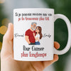 Mug Personnalisé Effet 3D Imprimé – Cadeau Pour Couple – Le Début De Leur Éternité