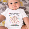 Body Bébé Personnalisé – Cadeau Pour La Première Fête Des Mères - Petites Mains, Grands Rêves