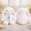 Peluche Lapin Personnalisée – Cadeau De Pâques Pour Bébé – Douceur À Câliner