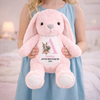Peluche Lapin Personnalisée – Cadeau De Pâques Pour Bébé – Mon Lapin De Cœur