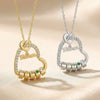 Collier Cœur Personnalisé - Cadeau Pour Maman - Je T'aimerai Toujours, Maman
