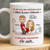 Tasse Personnalisée – Cadeaux D’Anniversaire De Mariage Pour Mari Et Femme, Pour Lui Et Pour Elle – Entre Tes Bras, Je Me Perds Et Je Me Retrouve À La Fois