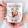 Tasse Personnalisée – Cadeaux D’Anniversaire De Mariage Pour Mari Et Femme, Pour Lui Et Pour Elle – Entre Tes Bras, Je Me Perds Et Je Me Retrouve À La Fois