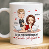 Tasse Personnalisée – Cadeaux D’Anniversaire De Mariage Pour Mari Et Femme, Lui Et Elle – Avec Toi, Chaque Jour Devient Un Toujours