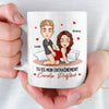 Tasse Personnalisée – Cadeaux D’Anniversaire De Mariage Pour Mari Et Femme, Lui Et Elle – Avec Toi, Chaque Jour Devient Un Toujours