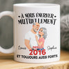 Mug Personnalisé – Cadeau Pour Couple – Le Début De Leur Éternité