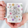 Mug Effet 3D Imprimé Personnalisé – Cadeau Pour Maman, Mamie – Là Où L’Amour Ne Vieillit Jamais