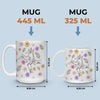 Mug Effet 3D Imprimé Personnalisé – Cadeau Pour Maman, Mamie – Là Où L’Amour Ne Vieillit Jamais