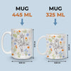 Mug Effet 3D Imprimé Personnalisé – Cadeau Pour Maman, Mamie – Notre Force S’Appelle Famille