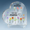 Plaque Acrylique En Forme De Cœur Personnalisée – Cadeau Pour Maman, Mamie – Devenir Mamie Avec Grâce