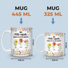 Mug Effet 3D Imprimé Personnalisé – Cadeau Pour Mamie – Un Amour Qui Traverse Les Générations