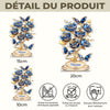 Plaque Acrylique Personnalisée – Cadeau Fête Des Mères Pour Mamie, Maman – À Jamais Écrit En Pétales