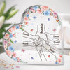 Plaque Acrylique En Forme De Cœur Personnalisée – Cadeau Pour Mamie – Une Nouvelle Histoire D’Amour