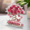 Plaque Acrylique Personnalisée – Cadeau Pour Mamie, Maman – Ce Qui Nous Fait Grandir