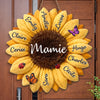 Panneau En Bois Personnalisé – Cadeau Pour Maman, Mamie – Bénis De T’Avoir Dans Nos Vies