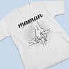 T-Shirt Unisexe Personnalisé – Cadeau Pour Maman, Mamie - L’amour Commence Avec Mamie