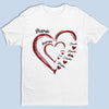 T-Shirt Unisexe Personnalisé – Cadeau Pour Mamie - L’amour Commence Avec Mamie