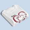 T-Shirt Unisexe Personnalisé – Cadeau Pour Mamie - L’amour Commence Avec Mamie