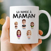 Mug Personnalisé – Cadeau Pour Mamie – Un Amour Qui Se Transmet