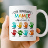 Mug Personnalisé – Cadeau Pour Mamie – L’Amour De Mamie Ne Vieillit Jamais