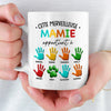 Mug Personnalisé – Cadeau Pour Mamie – L’Amour De Mamie Ne Vieillit Jamais