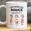 Mug Personnalisé – Cadeau Pour Mamie – Grâce À Mamie L’Amour Grandit