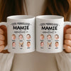 Mug Personnalisé – Cadeau Pour Mamie – Grâce À Mamie L’Amour Grandit