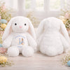 Peluche Lapin Personnalisée – Cadeau De Pâques Pour Bébé – Joyeuses Pâques