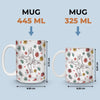 Mug Effet 3D Imprimé Personnalisé – Cadeau Pour Mamie – Là Où L’Amour Ne Vieillit Jamais