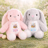 Peluche Lapin Personnalisée – Cadeau De Pâques Pour Bébé – Un Petit Cadeau Plein D’Amour