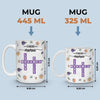 Mug Effet 3D Imprimé Personnalisé – Cadeau Pour Mamie – Avec Mamie Tout Est Plus Beau