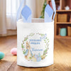 Panier Lapin Personnalisé – Cadeau De Pâques Pour Enfants – Un Premier Pâques Tout En Douceur