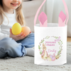 Panier Lapin Personnalisé – Cadeau De Pâques Pour Enfants – Un Premier Pâques Tout En Douceur