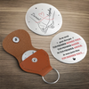 Porte-Bonheur De Poche Personnalisé – Cadeaux D’Anniversaire Et De Mariage Pour Mari Et Femme, Pour Lui Et Pour Elle – Même Loin, Toujours Ensemble