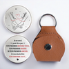 Porte-Bonheur De Poche Personnalisé – Cadeaux D’Anniversaire Et De Mariage Pour Mari Et Femme, Pour Lui Et Pour Elle – Même Loin, Toujours Ensemble