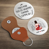 Porte-Bonheur De Poche Personnalisé – Cadeaux D’Anniversaire Et De Mariage Pour Mari Et Femme, Pour Lui Et Pour Elle – Pour Te Rappeler Combien Tu Comptes