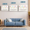 Toile Horizontale Personnalisée – Cadeau Pour Mamie, Maman – Chaque Enfant Est Une Fleur Dans Mon Jardin
