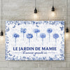 Toile Horizontale Personnalisée – Cadeau Pour Mamie, Maman – Un Jardin S'épanouit Avec Amour