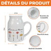 Vase À Fleurs Personnalisée – Cadeau Pour Maman, Mamie – L’Amour Pousse Mieux Dans Le Jardin De Mamie