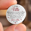 Porte-Bonheur De Poche Personnalisé Avec Photo – Cadeau Pour La Famille – Emporte Mon Amour Partout Avec Toi